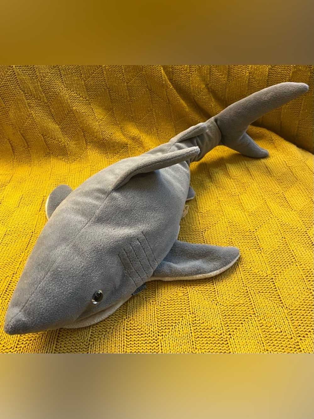 Folkmanis Puppets Grey Shark Plush 22”